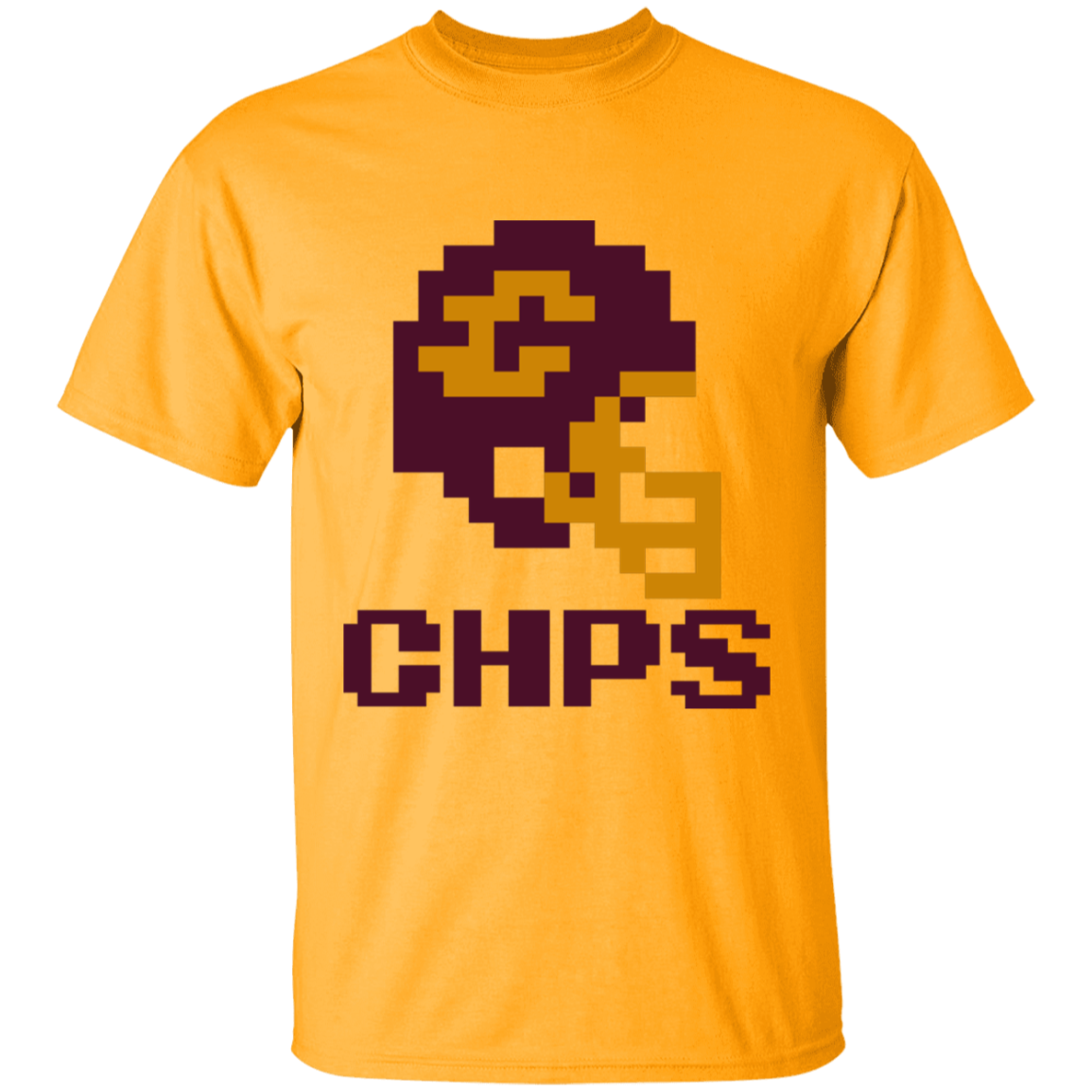 Mt Pleasant Football 8bit - Gold Unisex Youth Classic T-Shirt
