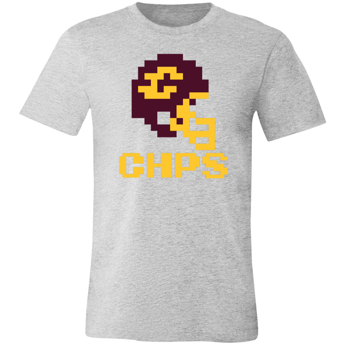 Mt Pleasant Football 8bit - Grey Unisex Classic T-Shirt