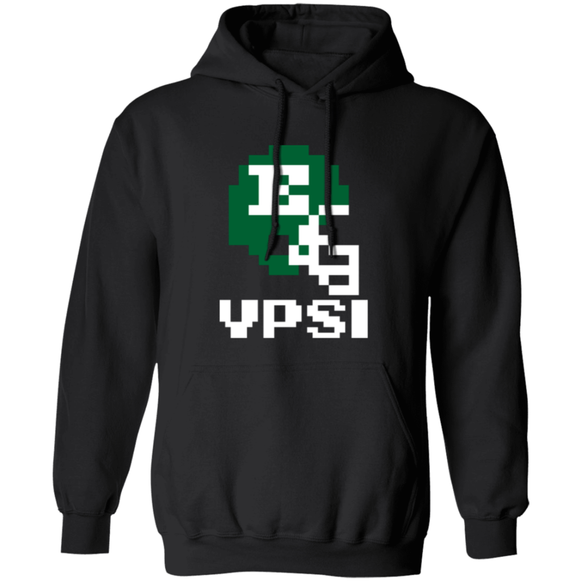 Ypsi Football 8bit - Black Classic Unisex Hoodie
