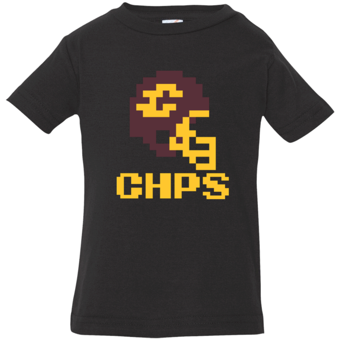 Mt Pleasant Football 8bit - Black Infant T-Shirt