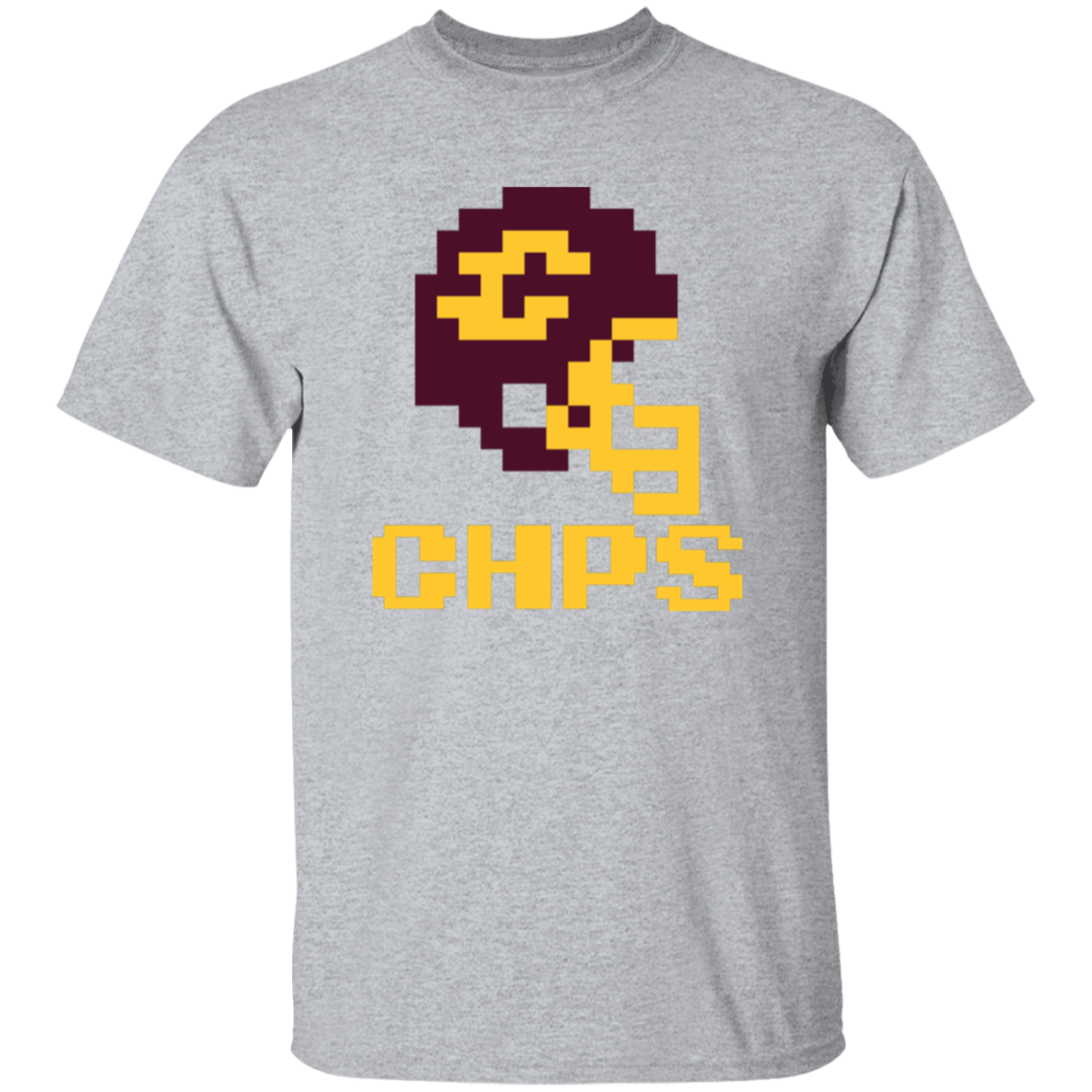 Mt Pleasant Football 8bit - Grey Unisex Youth Classic T-Shirt