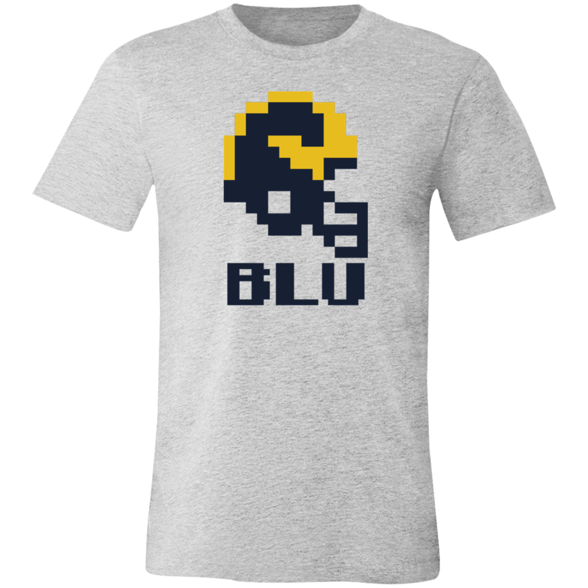 Ann Arbor Football 8bit - Grey Unisex Classic T-Shirt
