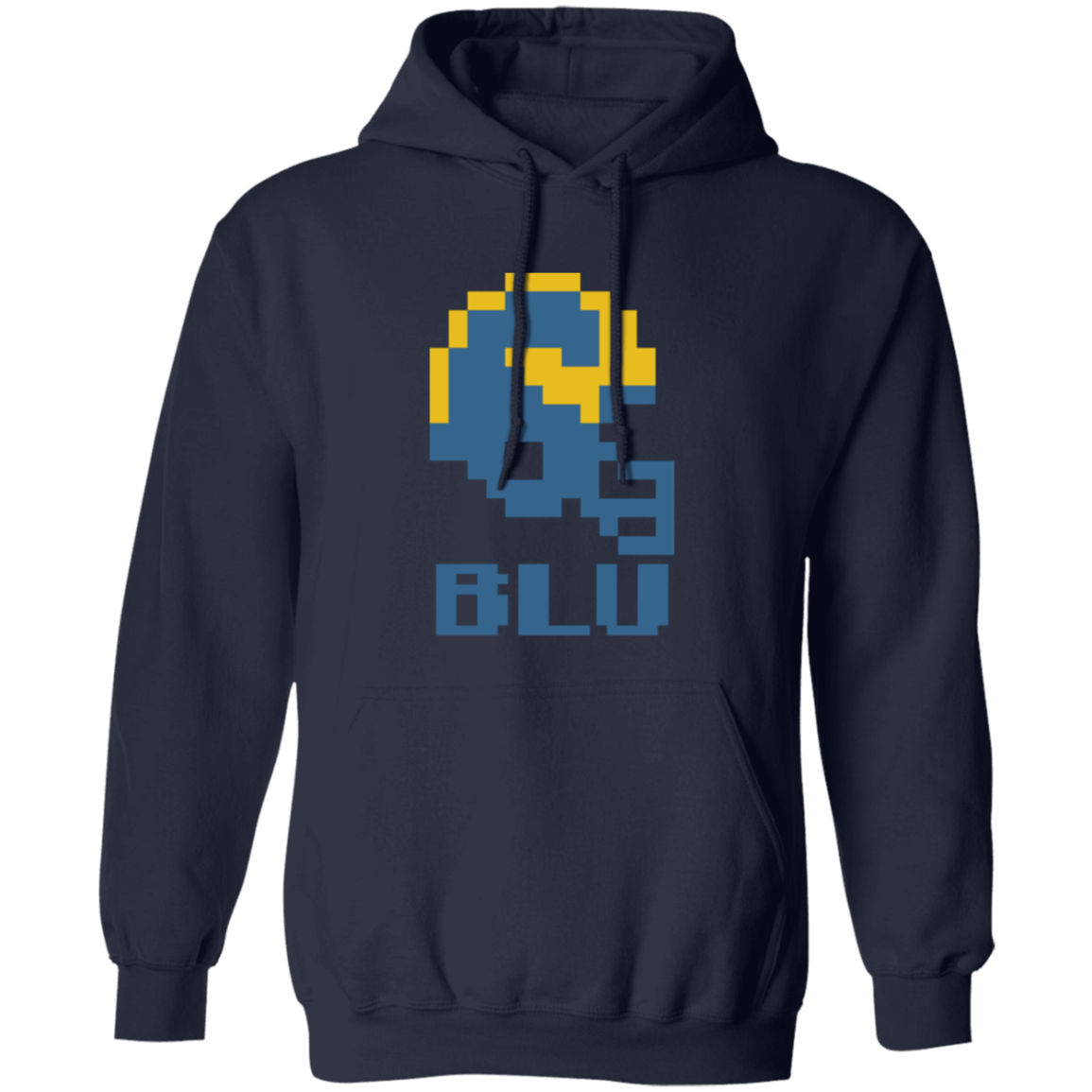 Ann Arbor Football 8bit - Navy Classic Unisex Hoodie