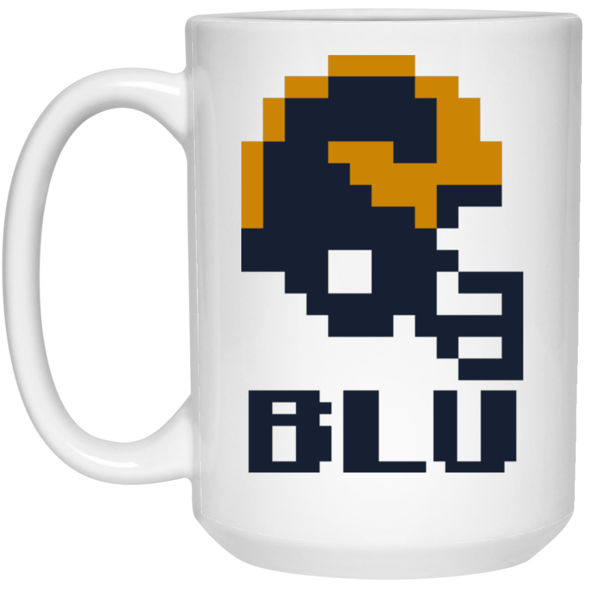 Ann Arbor Football 8bit - Gold 15oz Mug