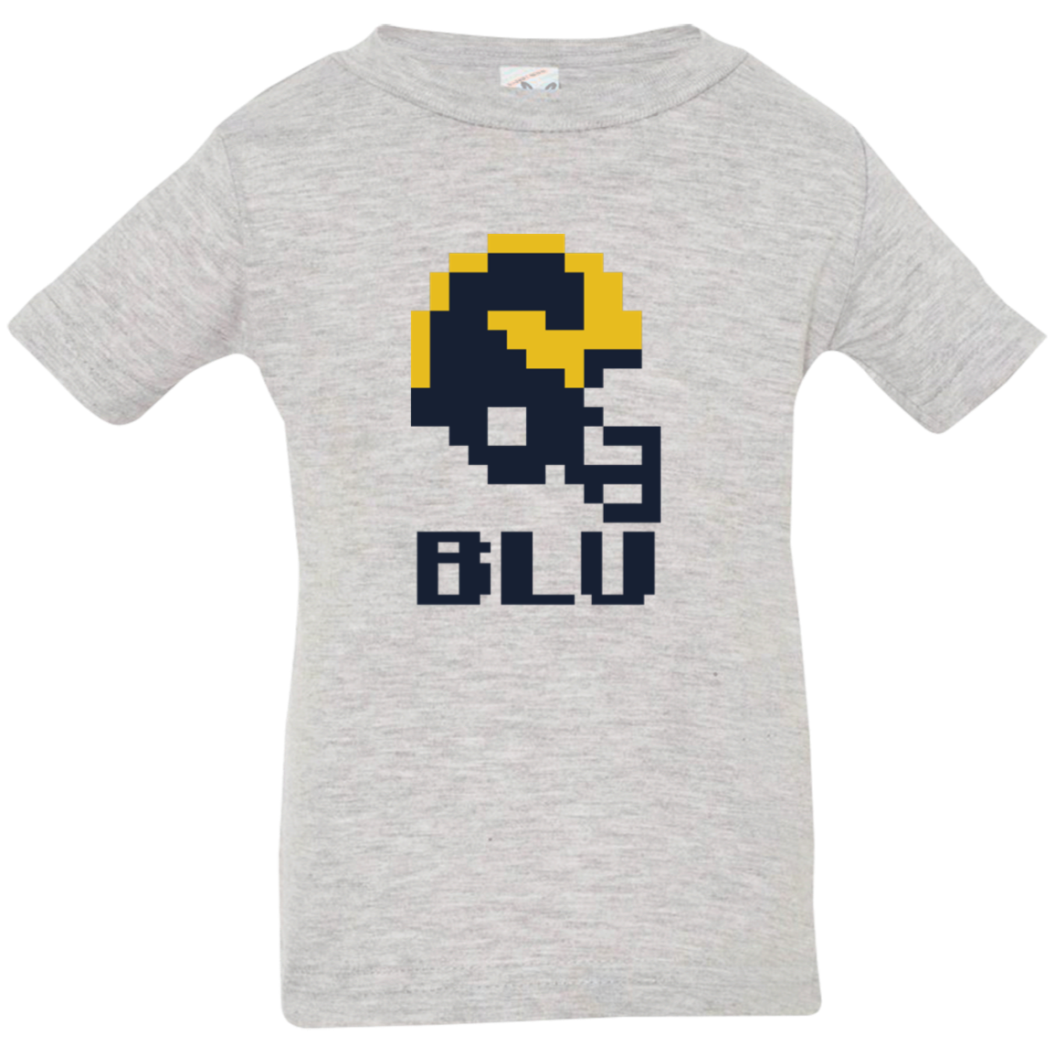 Ann Arbor Football 8bit - Grey Infant T-Shirt
