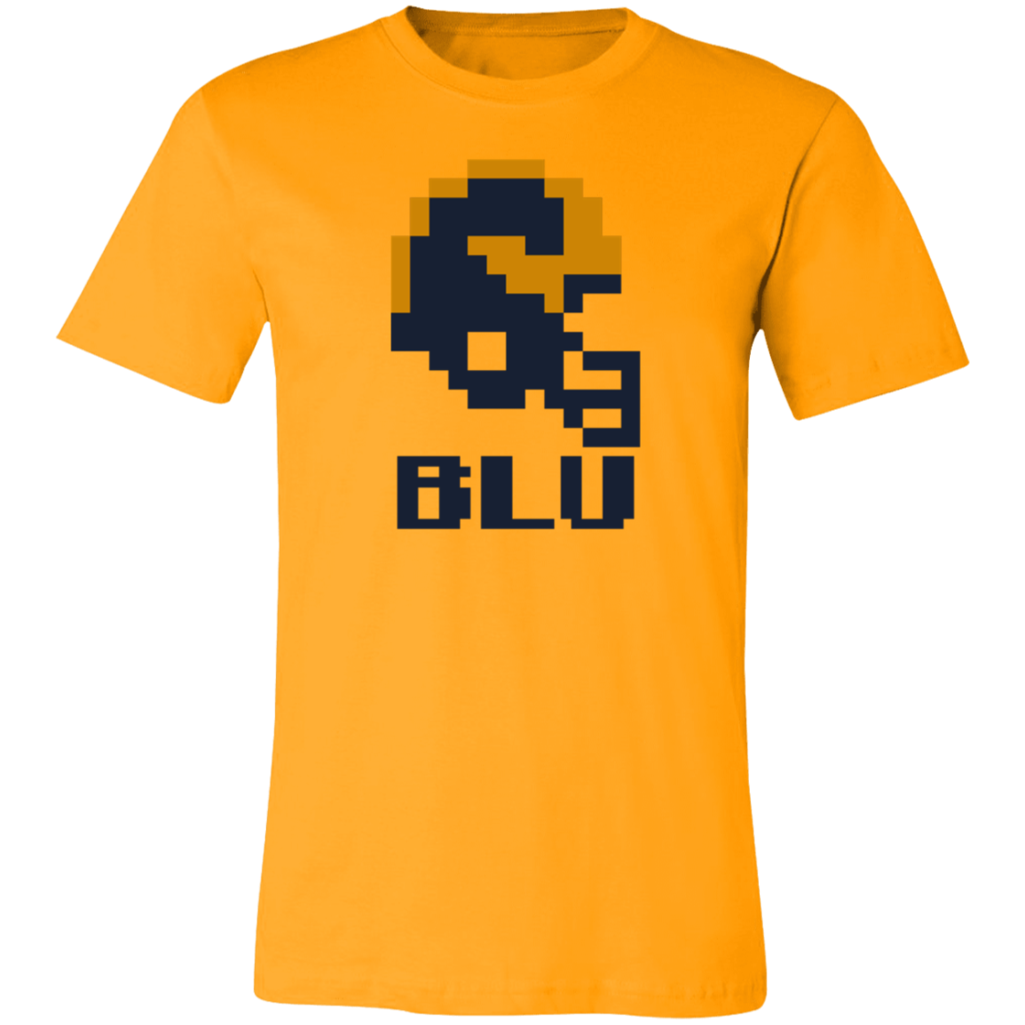 Ann Arbor Football 8bit - Gold Unisex Classic T-Shirt