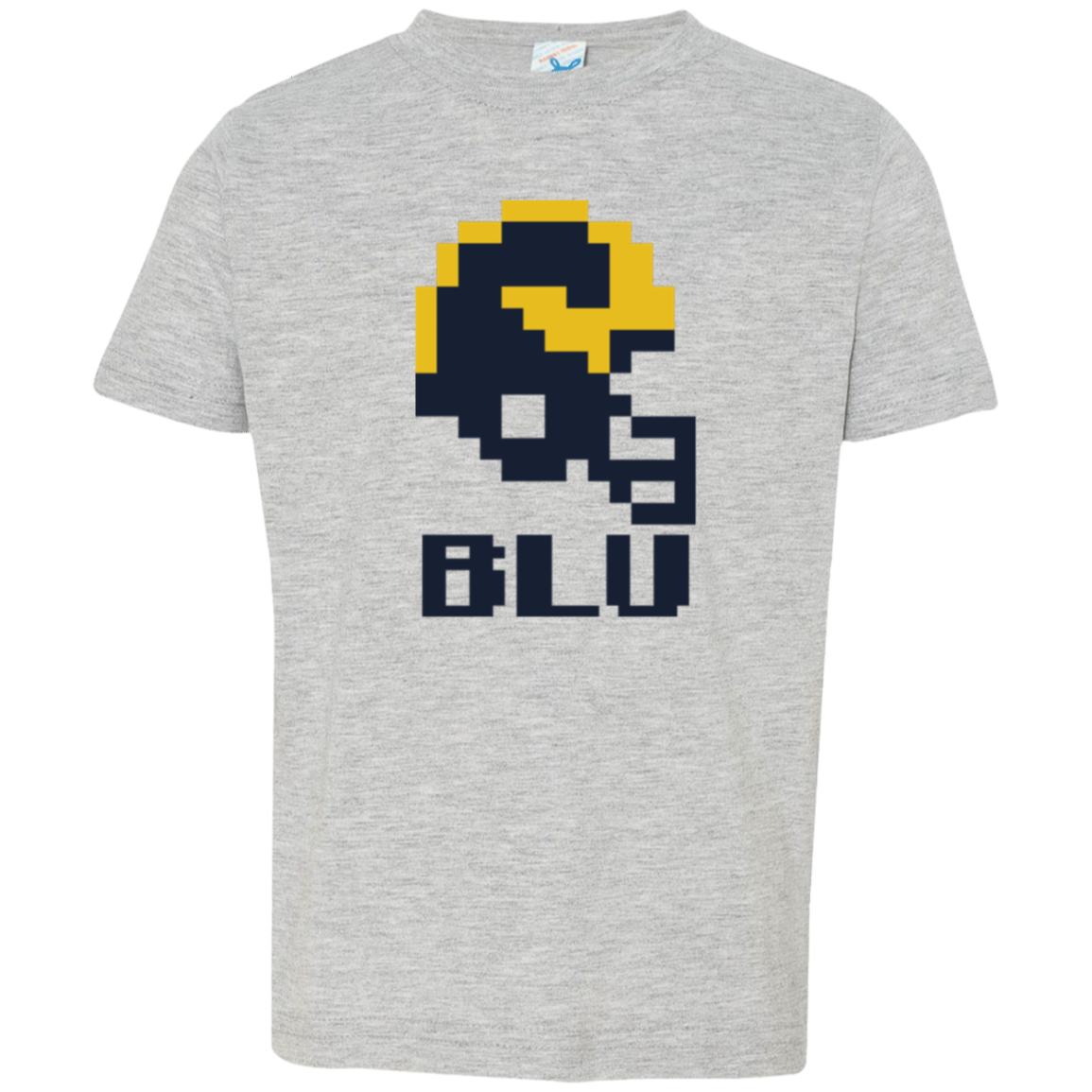 Ann Arbor Football 8bit - Grey Cute Toddler T-Shirt