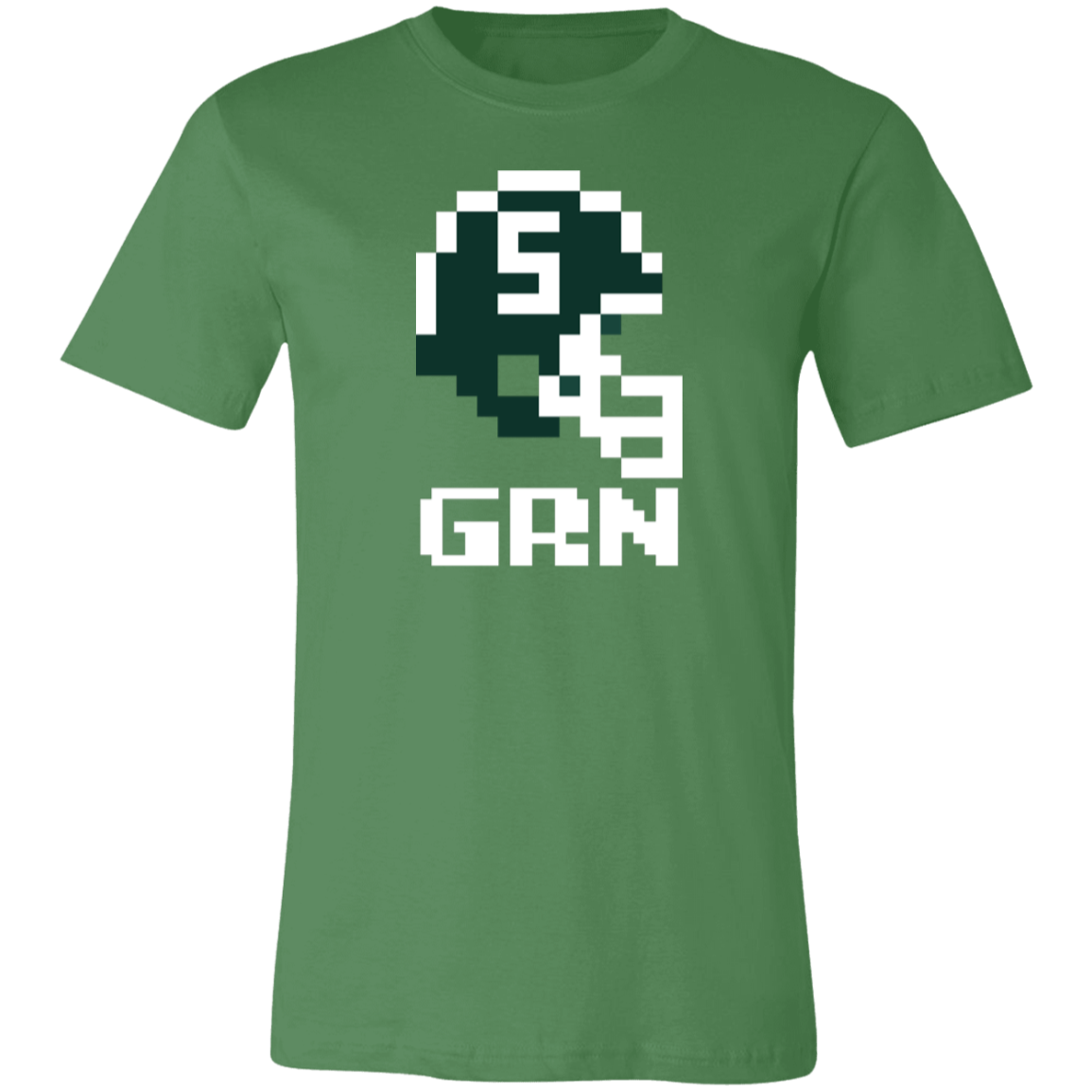 East Lansing Football 8bit - Green Unisex Classic T-Shirt