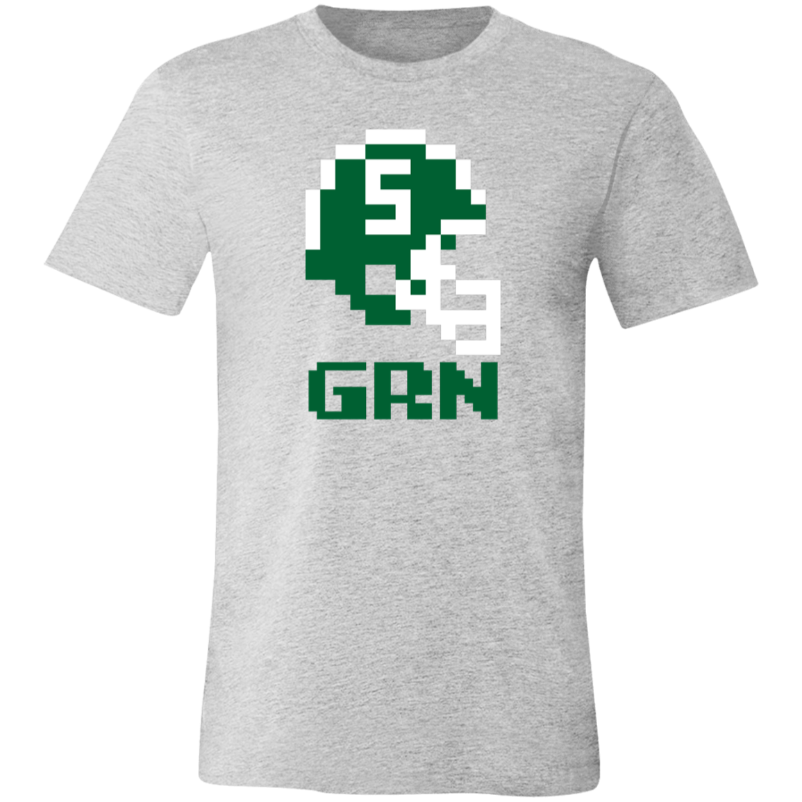 East Lansing Football 8bit - Grey Unisex Classic T-Shirt