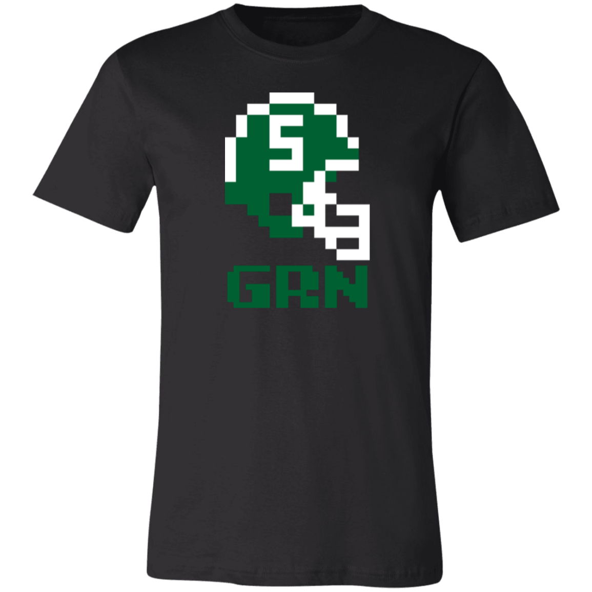 East Lansing Football 8bit - Black Unisex Classic T-Shirt