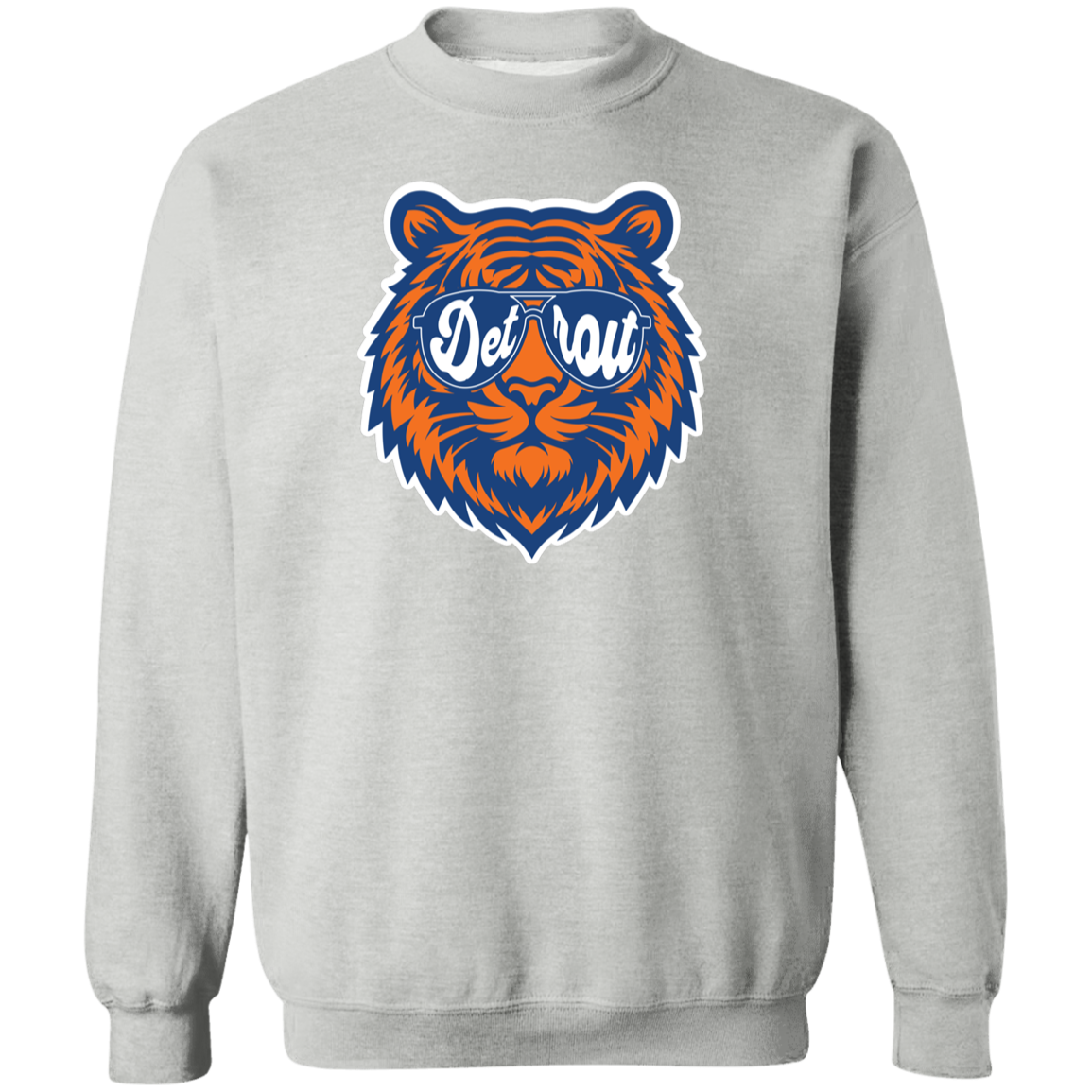 Tiger Detroit Sunglasses Classic Crewneck Sweatshirt