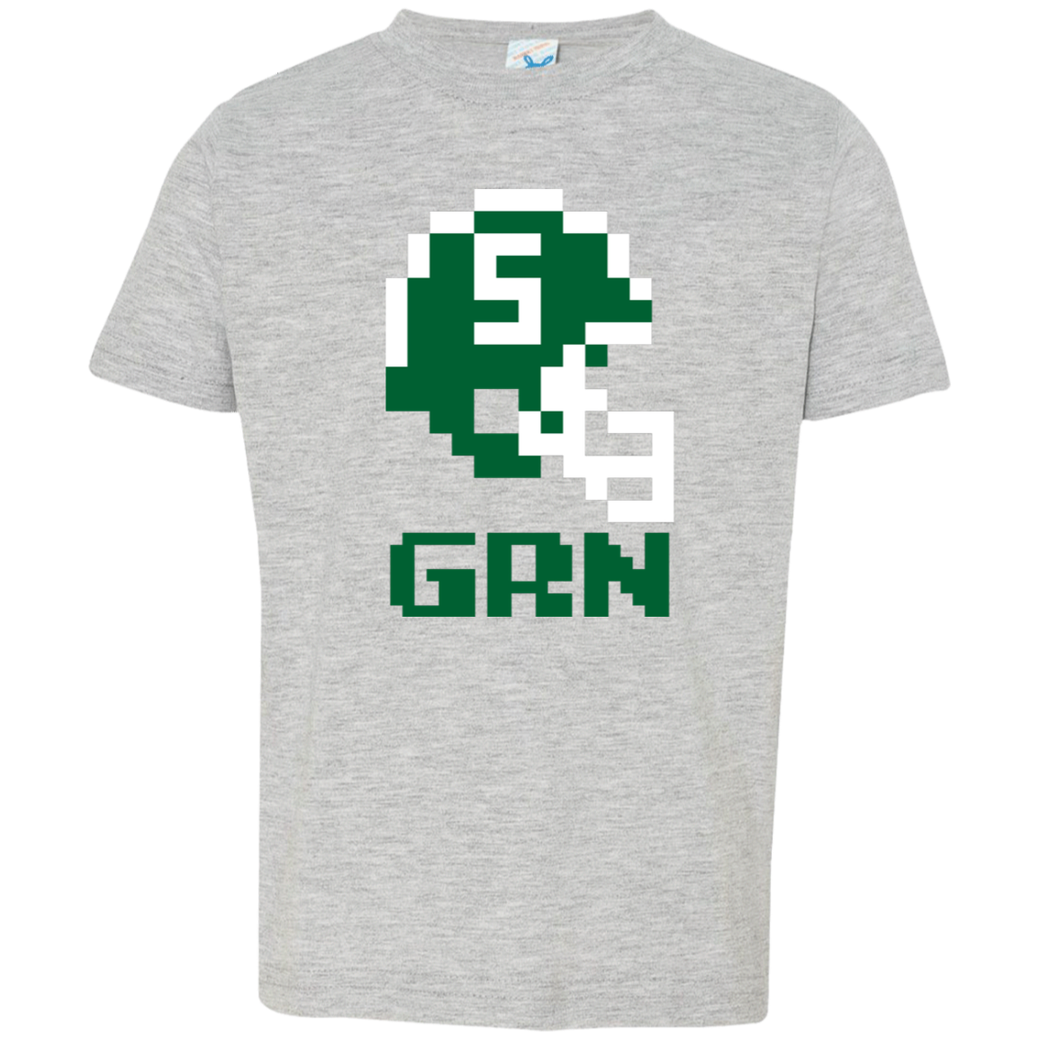 East Lansing Football 8bit - Grey Cute Toddler T-Shirt