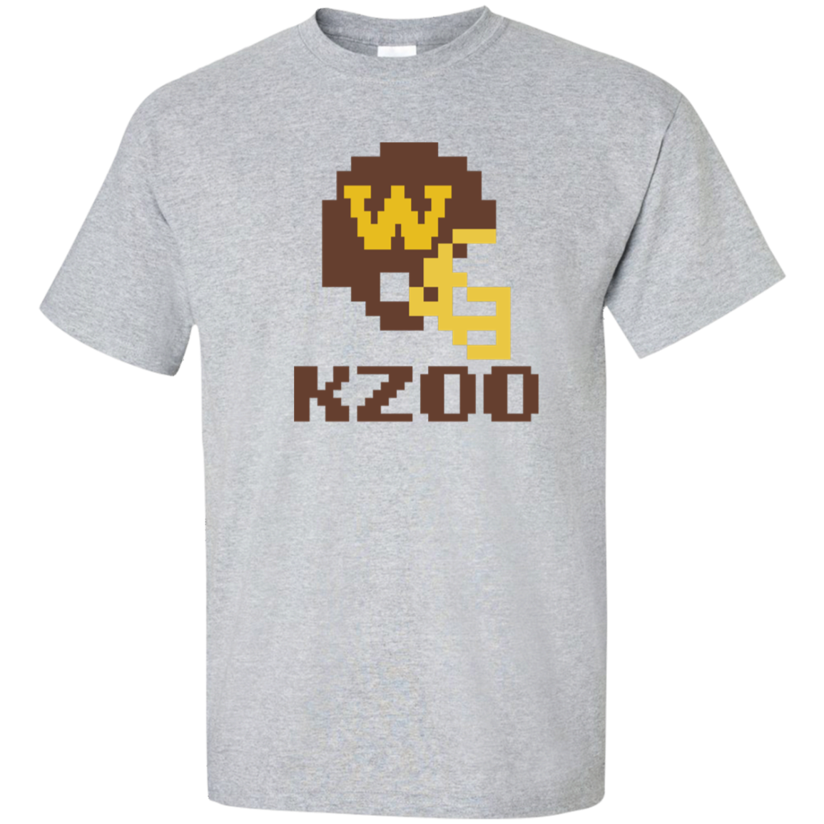 Kzoo Football W 8bit - Grey Unisex Tall Ultra Cotton T-Shirt