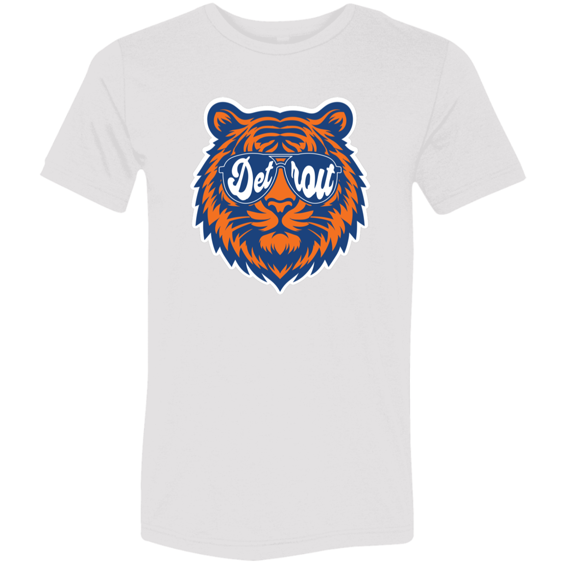 Tiger Detroit Sunglasses Soft Unisex Triblend T-Shirt