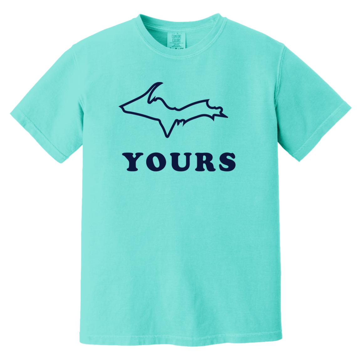 UP Yours - Navy Vintage Wash T-Shirt