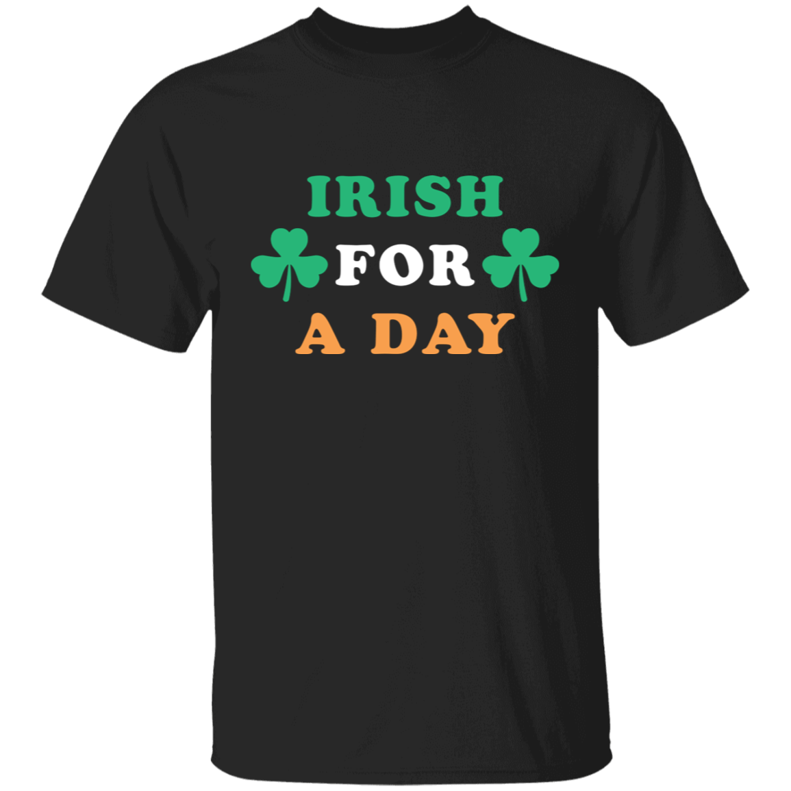 Irish For A Day - Green White Orange Kids Unisex Classic T-Shirt