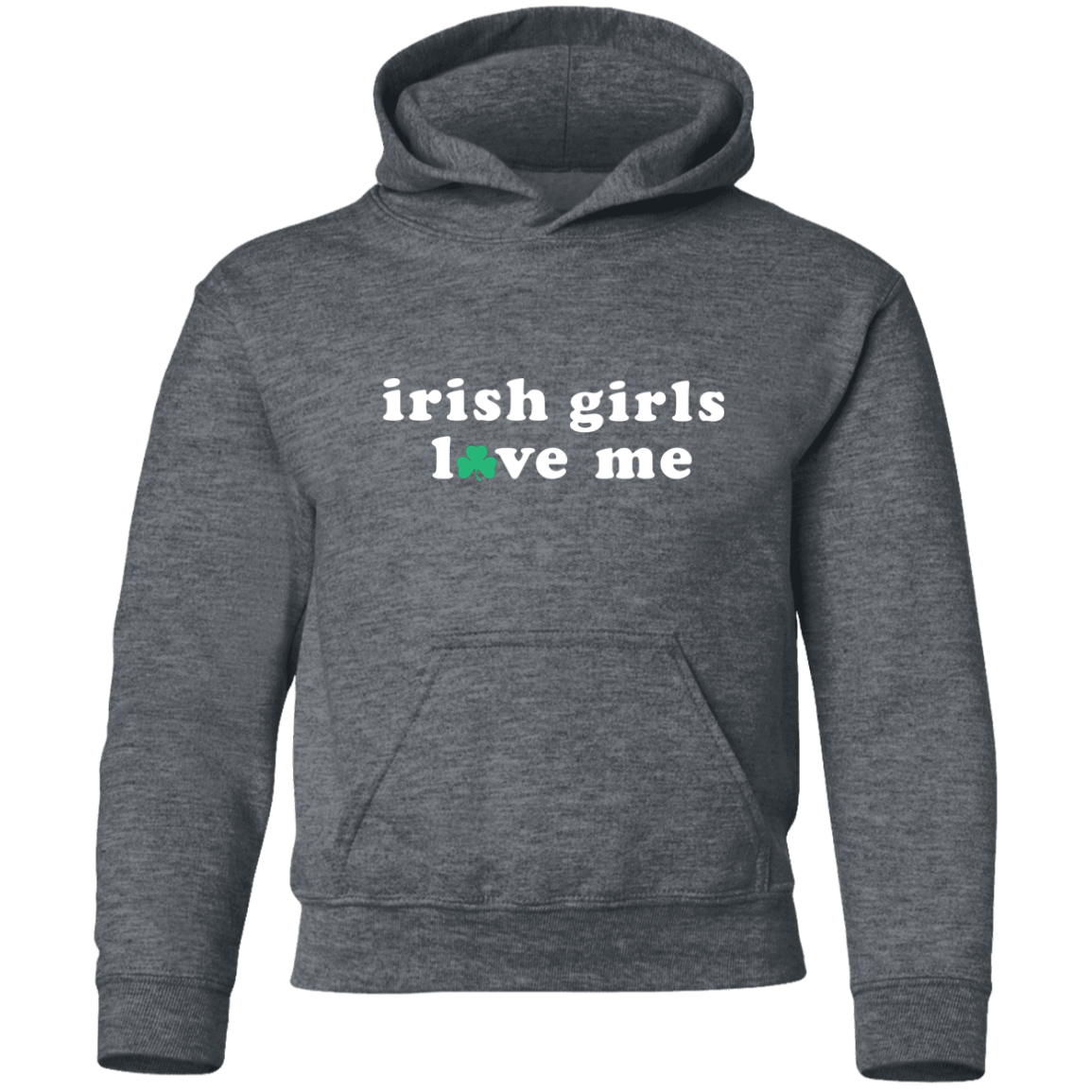 Irish Girls Love Me - White Kids Unisex Classic Hoodie