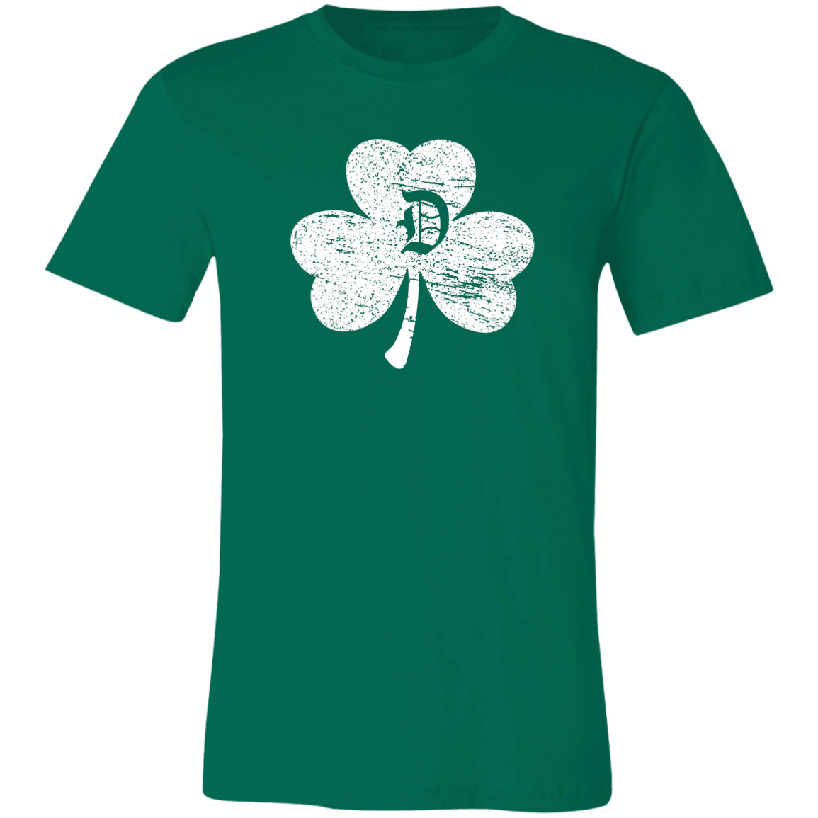 D Shamrock - White Unisex Classic T-Shirt