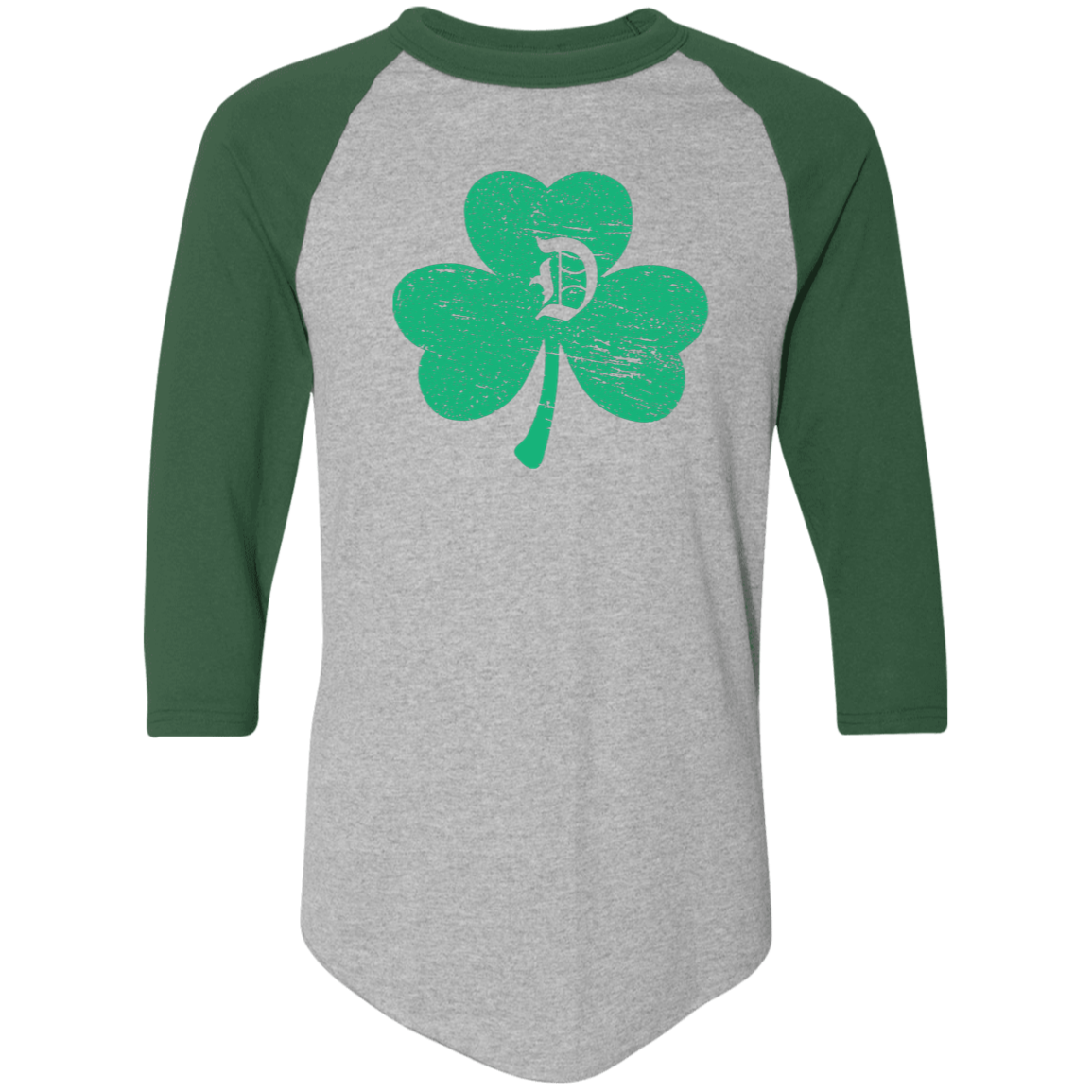 D Shamrock - Green Classic Raglan Jersey