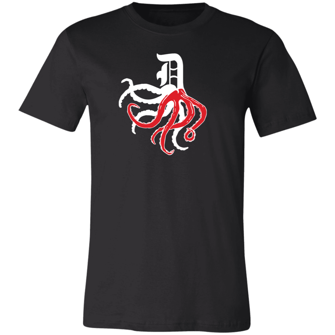 D Octopus - White Unisex Classic T-Shirt
