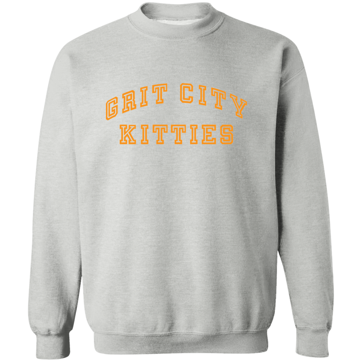 Grit City Kitties - Orange Classic Crewneck Sweatshirt