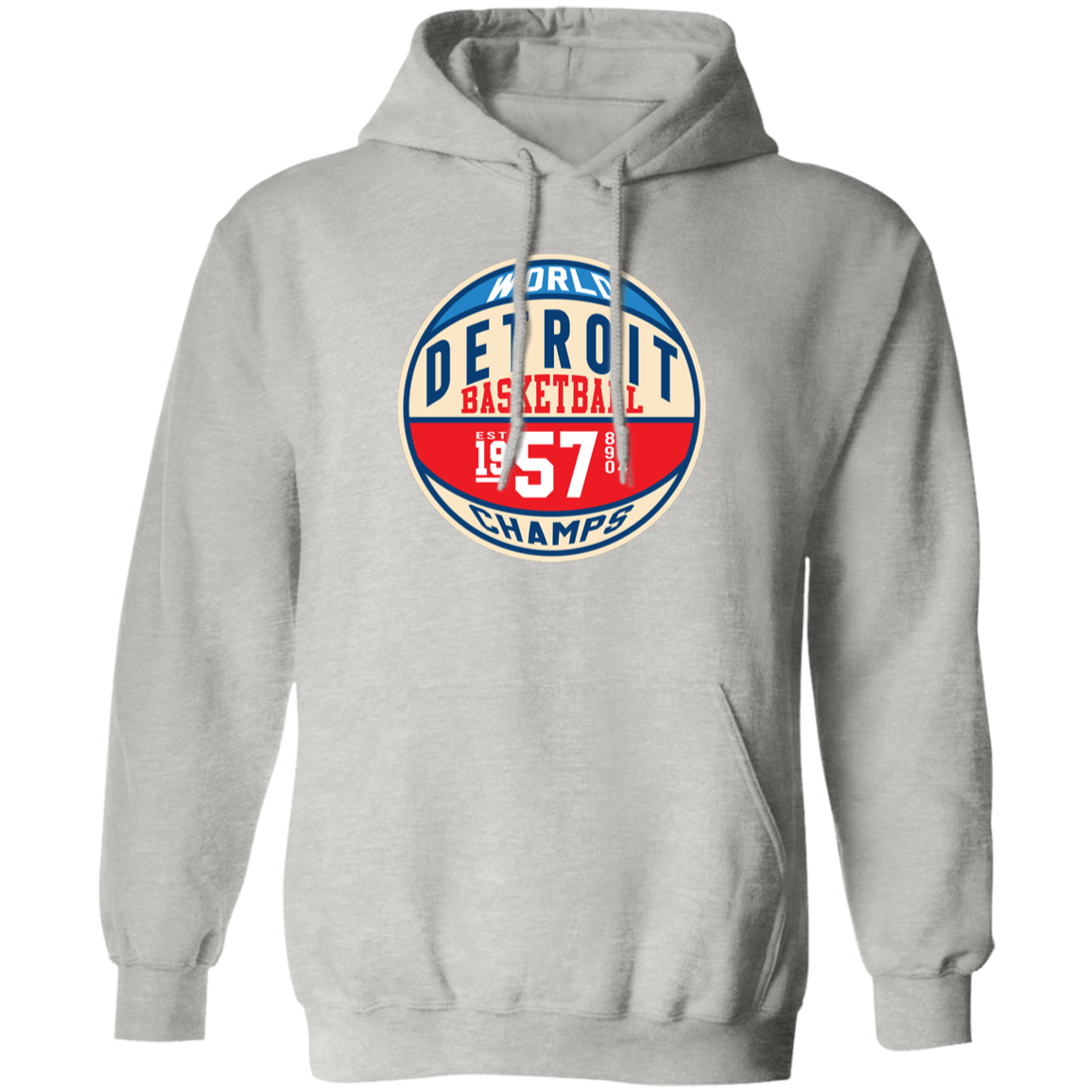 Retro Pistons World Champs Classic Unisex Hoodie
