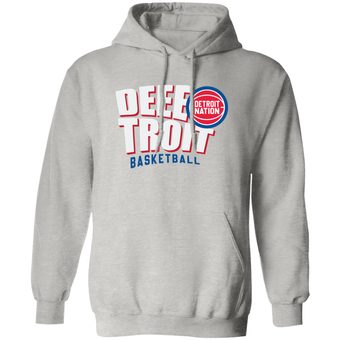 Deeetroit Basketball Classic Unisex Hoodie