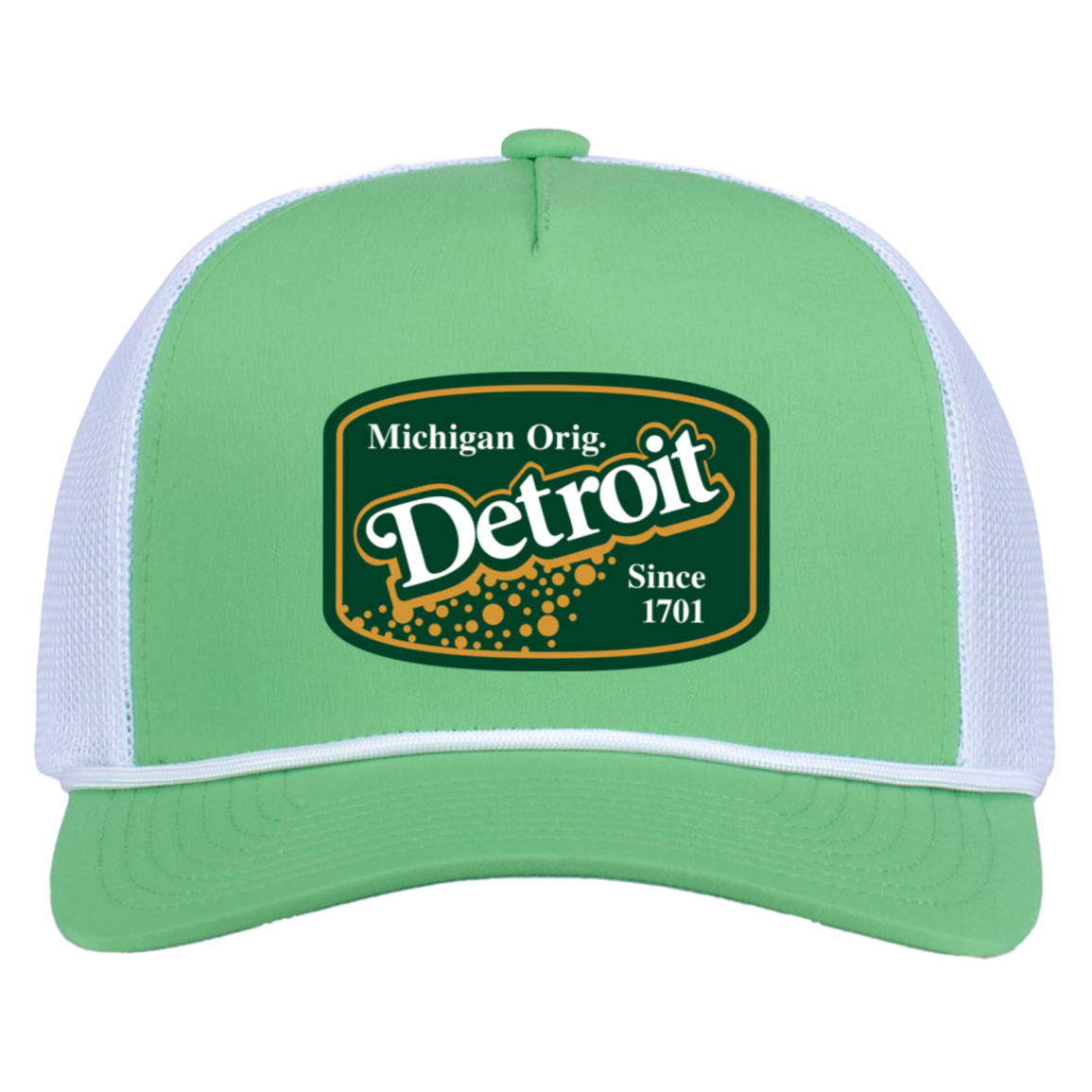 Detroit Original Vernors Parody Patch P423 Weekender Trucker Cap