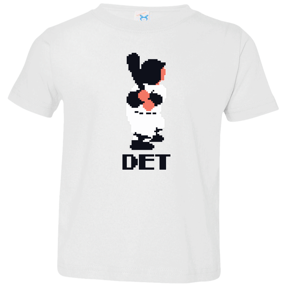 8Bit Detroit Baseball Light Cute Toddler T-Shirt