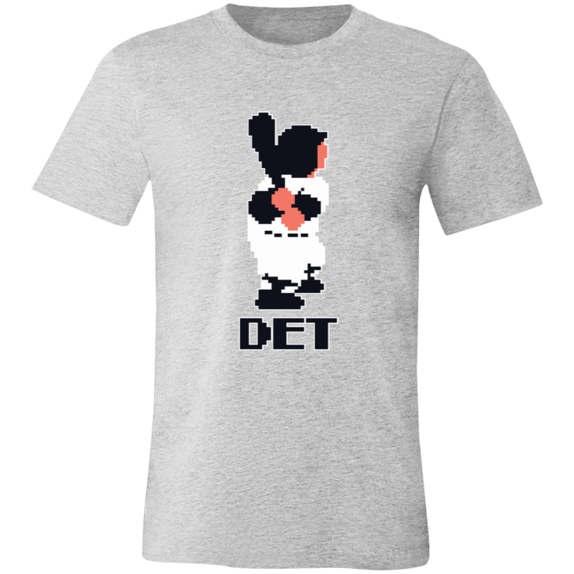 8Bit Detroit Baseball Light Unisex Classic T-Shirt