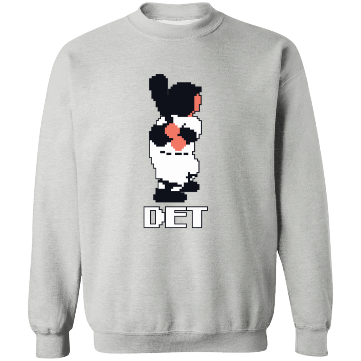 8Bit Detroit Baseball Dark Classic Crewneck Sweatshirt