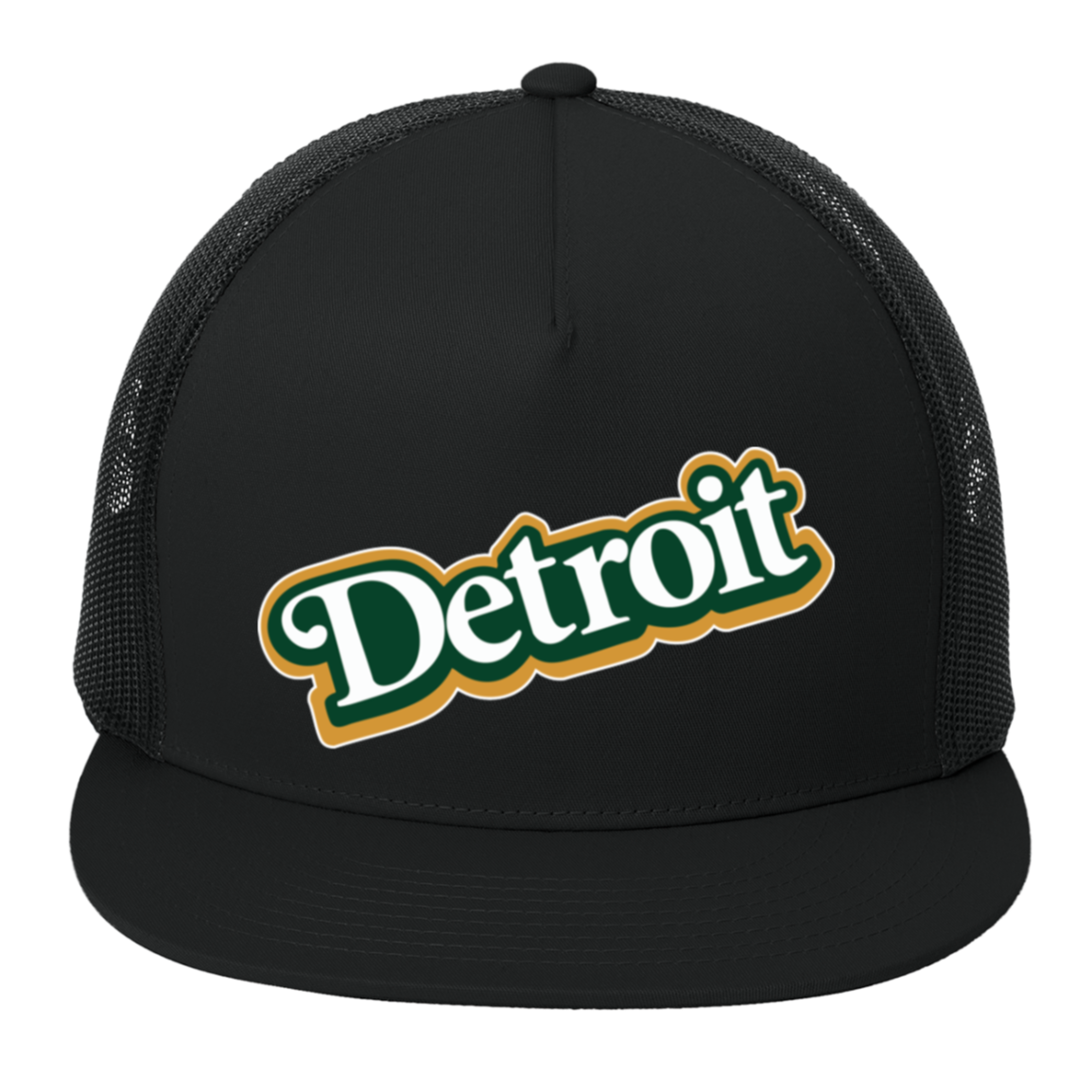 Michigan Original Vernors Parody Detroit 5-Panel Classic Trucker Mesh Snap Cap