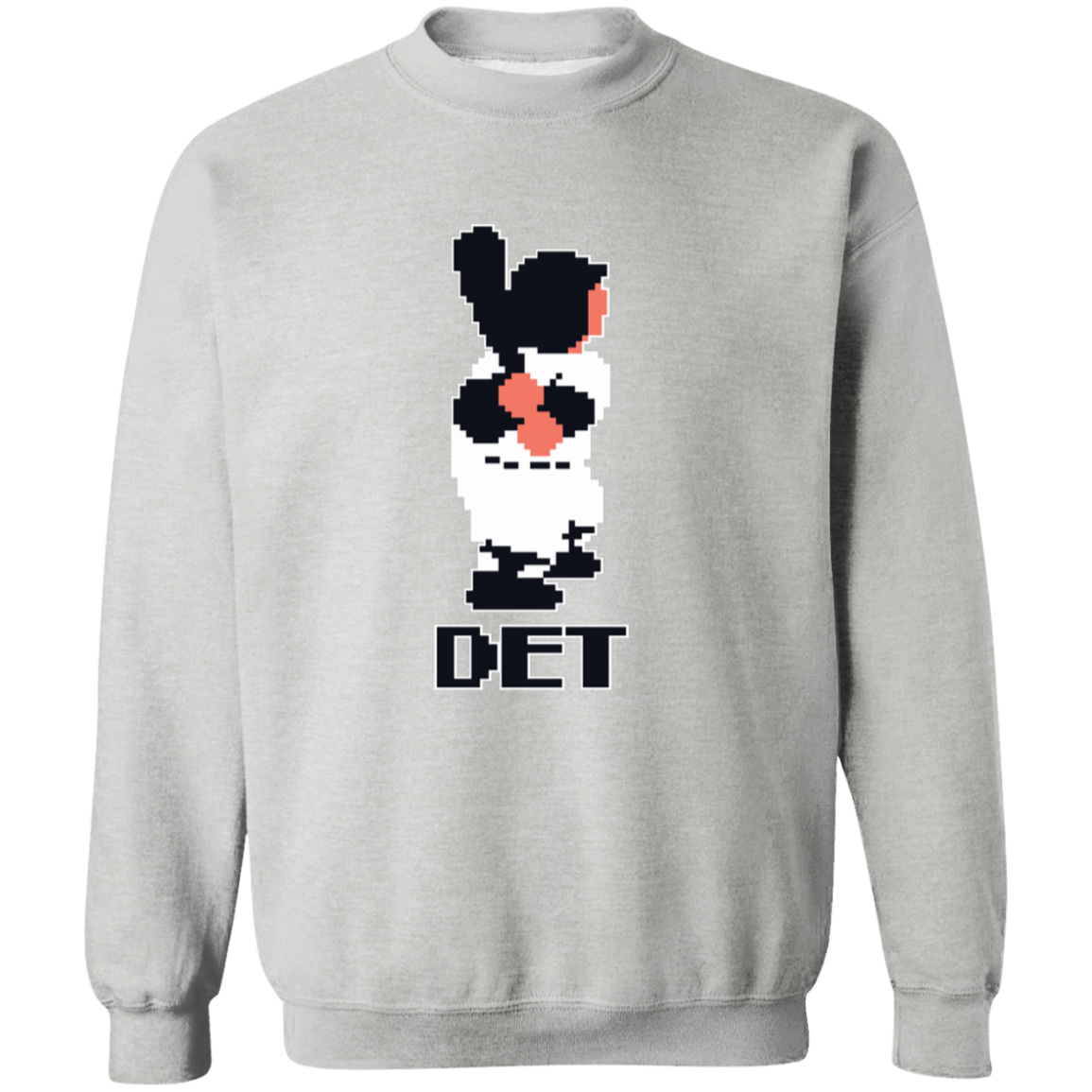 8Bit Detroit Baseball Light Classic Crewneck Sweatshirt