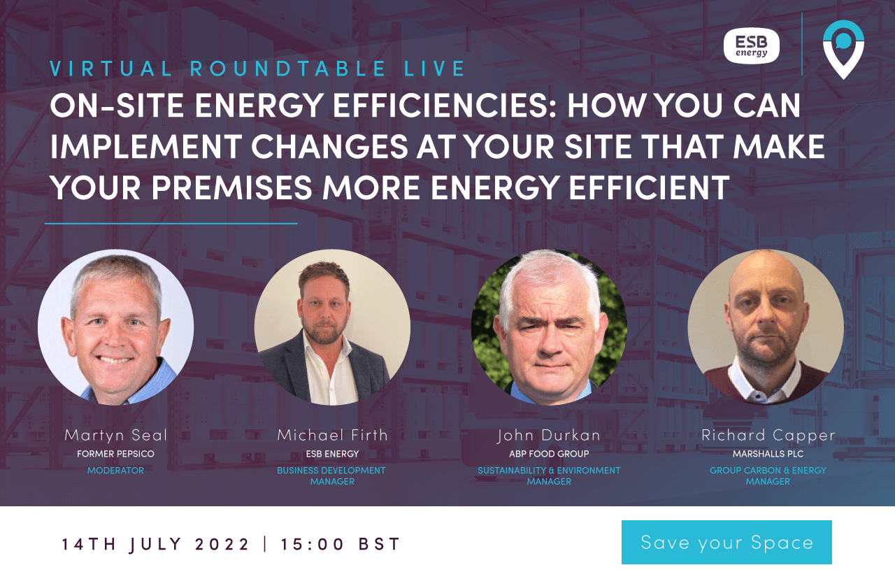 On-Site Energy Efficiencies Virtual Roundtable Live Webinar