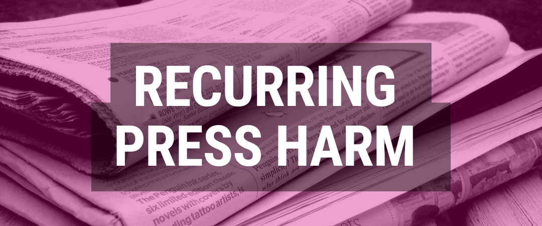 Hacked Off recurring harms header: Phone Hacking