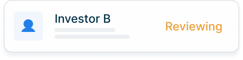 Investor B - reviewing