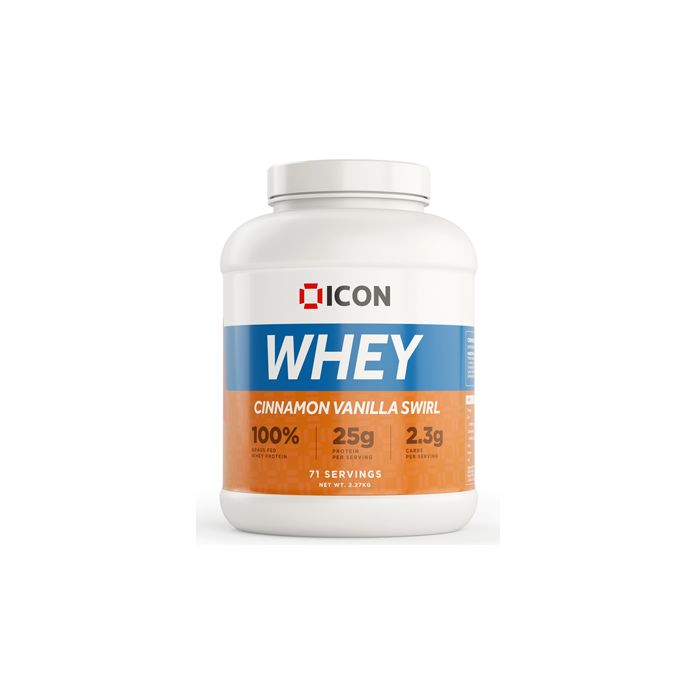 Icon nutrition 100% grass fed whey 2.27kg