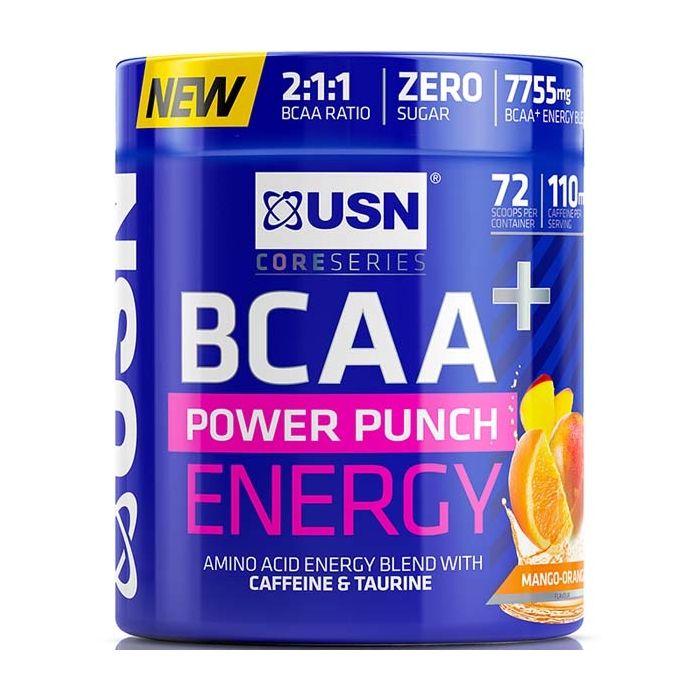 Usn Bcaa power punch with energy 400g