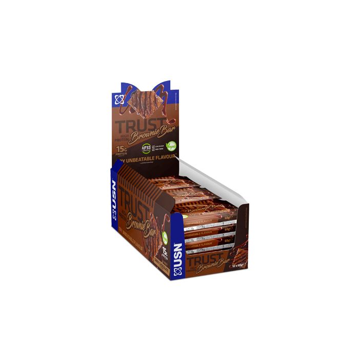 Usn Trust vegan brownie 12 x 60g