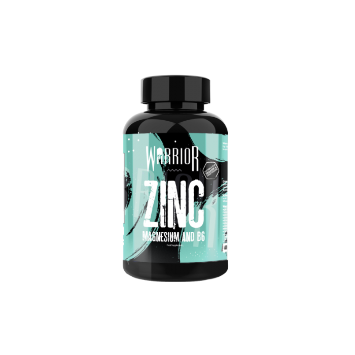 Warrior Zinc magnesium & b6