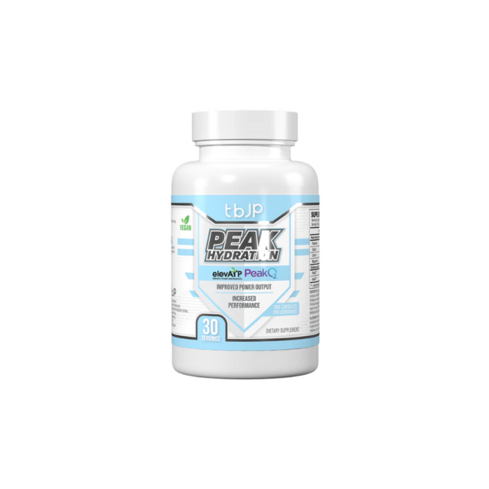 Trained by jp Peak hydration