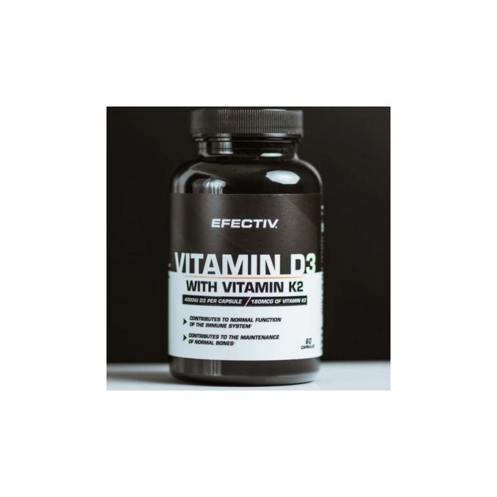 Efectiv Vitamin d3 & k2