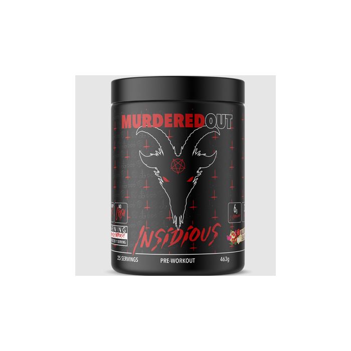 Murdered out Insidious pre workout 463g