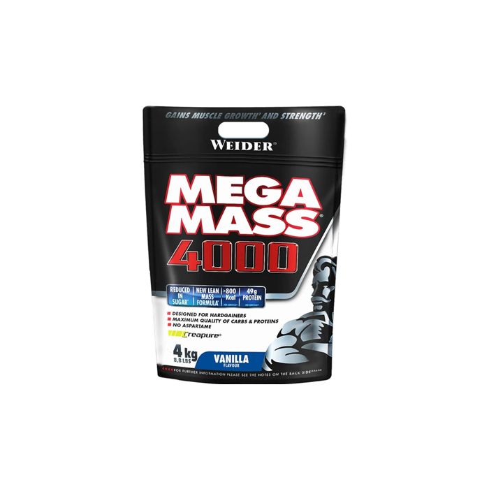 Weider nutrition Mega mass 4000 4kg