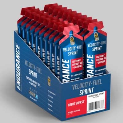 Applied nutrition Endurance isotonic energy gel - sprint (caffeine) 20 x 60ml