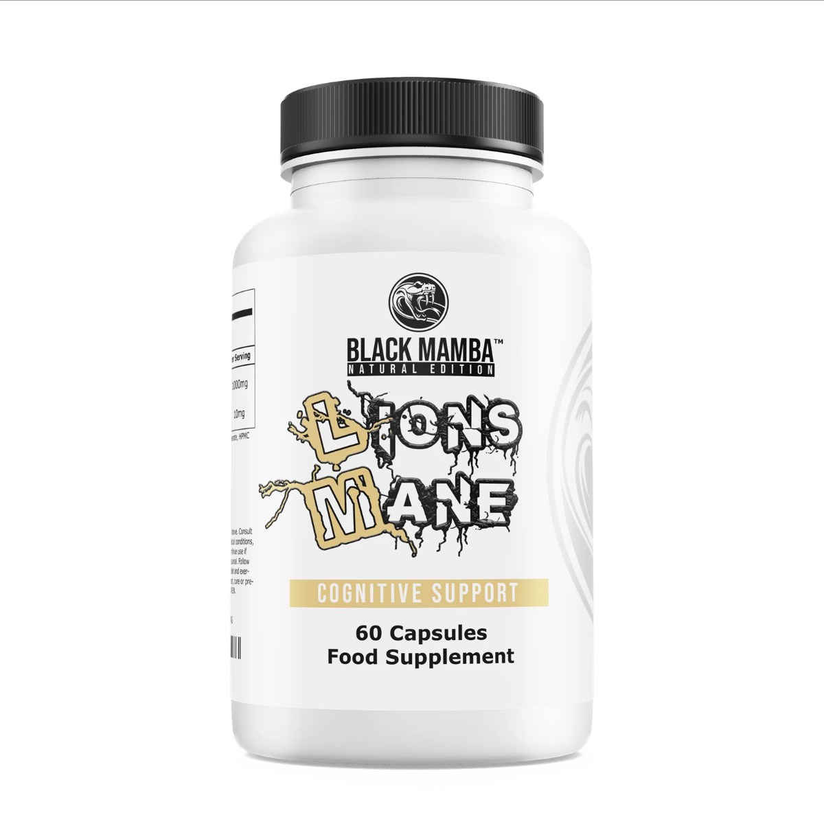 black mamba lions mane 60 caps