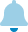 icon bell blue