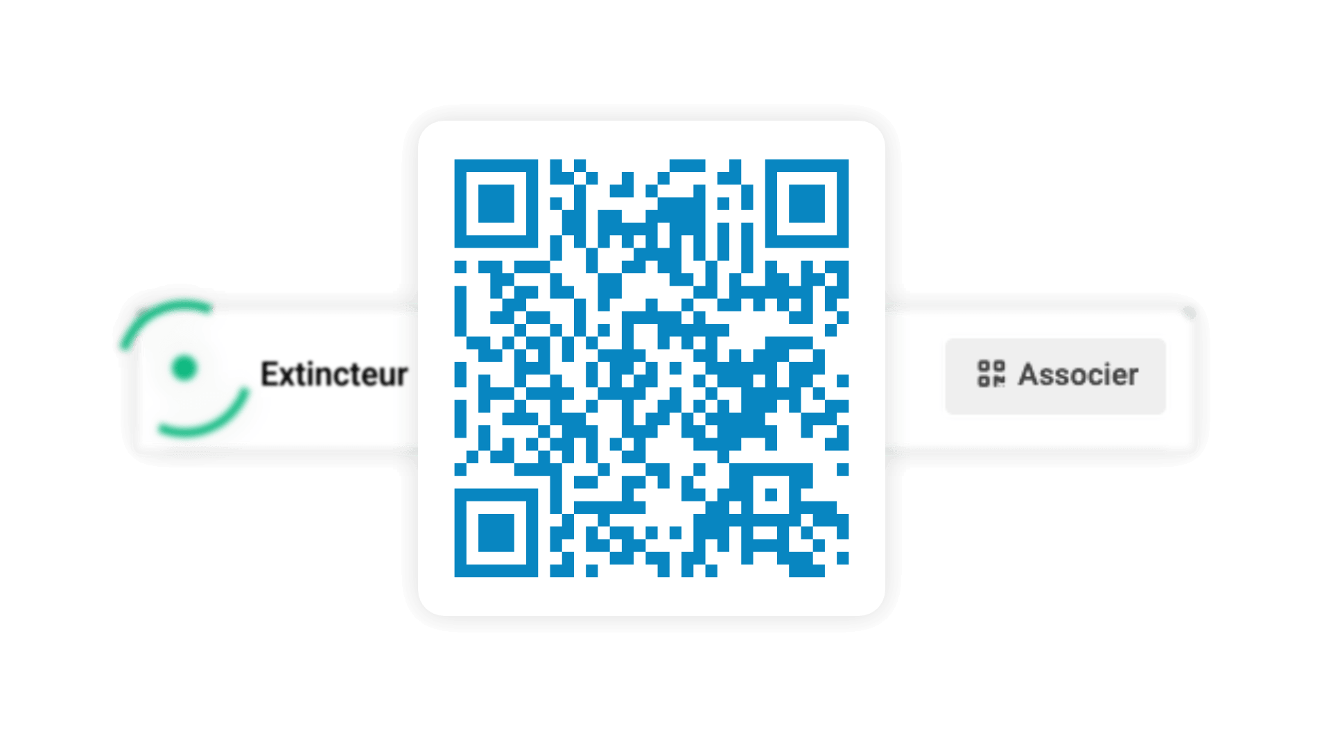 association d'un qr code à un équipement de protection incendie