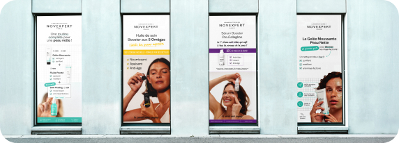 Projet de poster illustré pour Nutri&Co