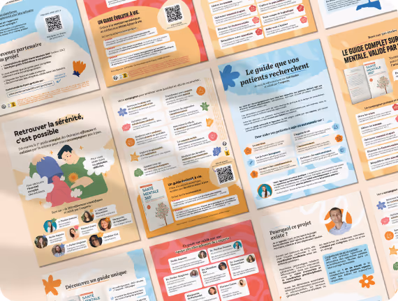 Projet de poster illustré pour Nutri&Co